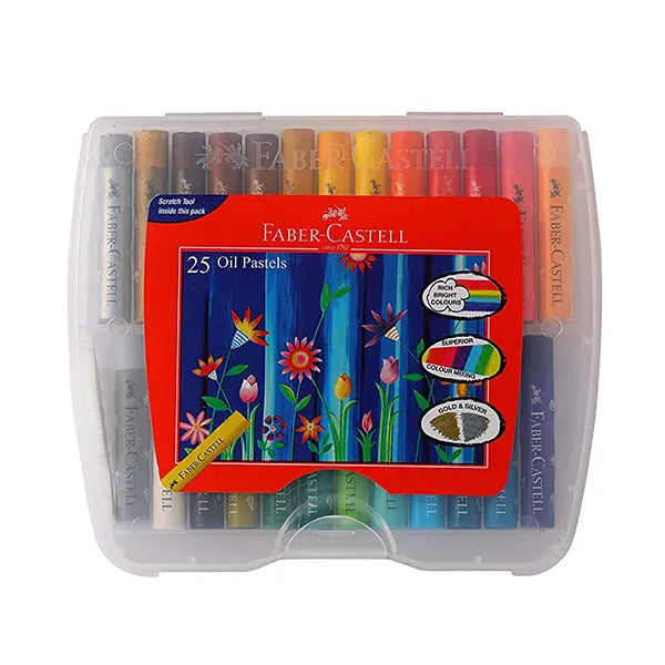 Oil Pastel 10.5mm Pack Of 25 Snug-FC